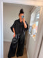 Puff Sleeve Shirt - Black