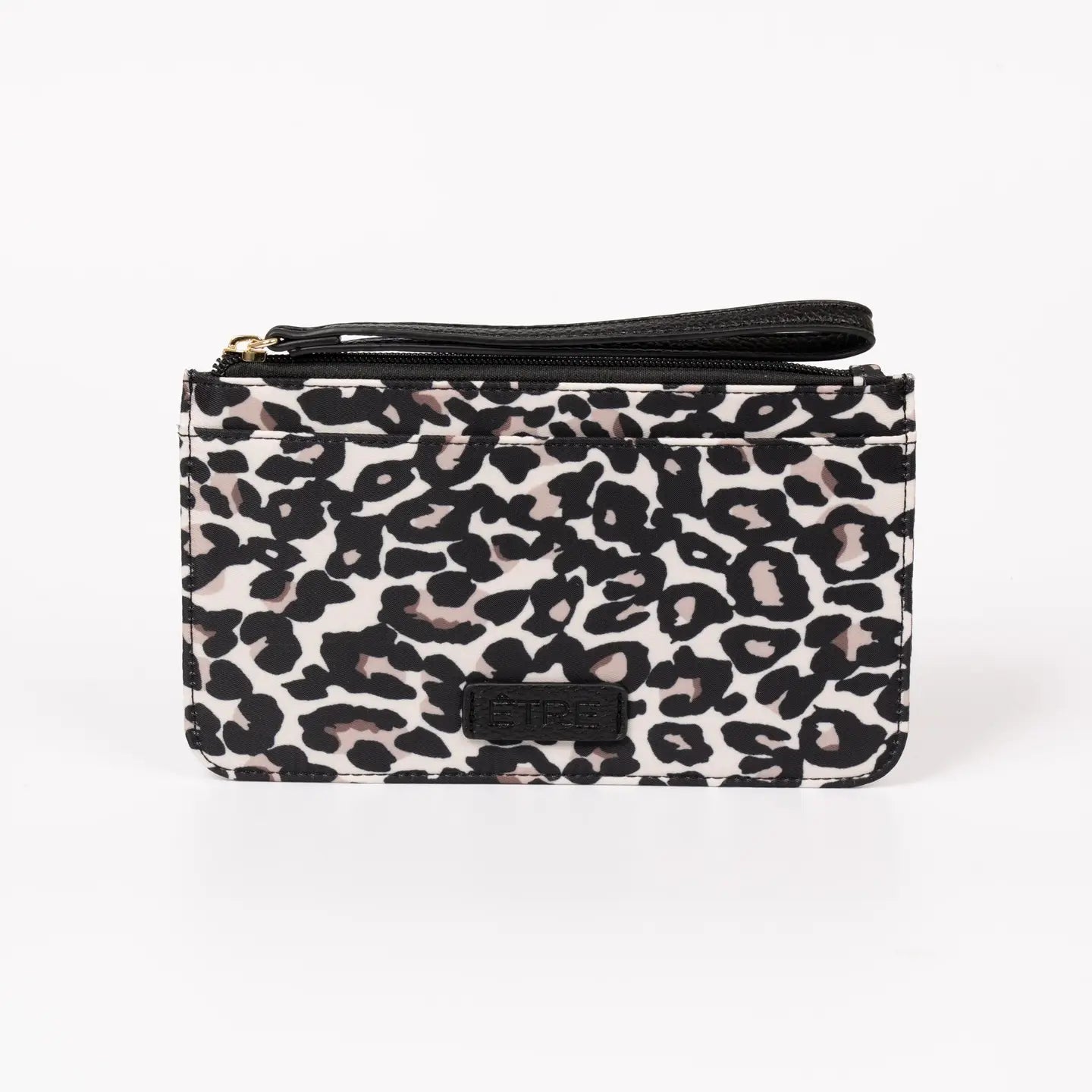 Passport Holder Wallet - Leopard Cream