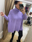 Roll Neck Jumper - Lilac