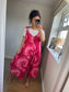 Tie Dye Jumpsuit - Cerise