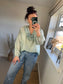 Ruffle Shirt - Sage