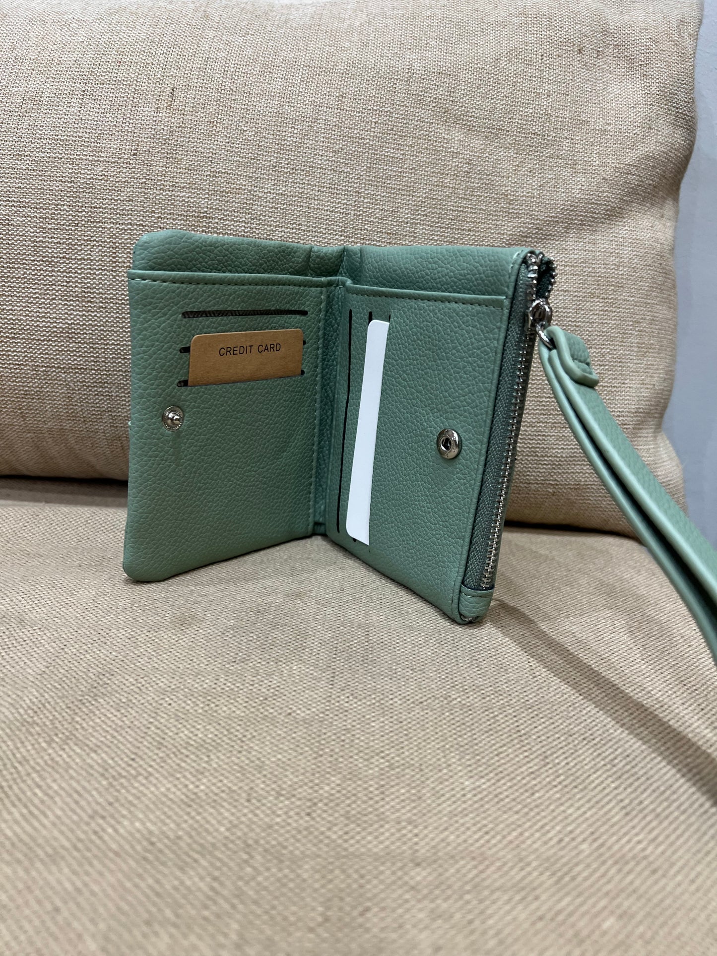 Wristlet Purse - Sage