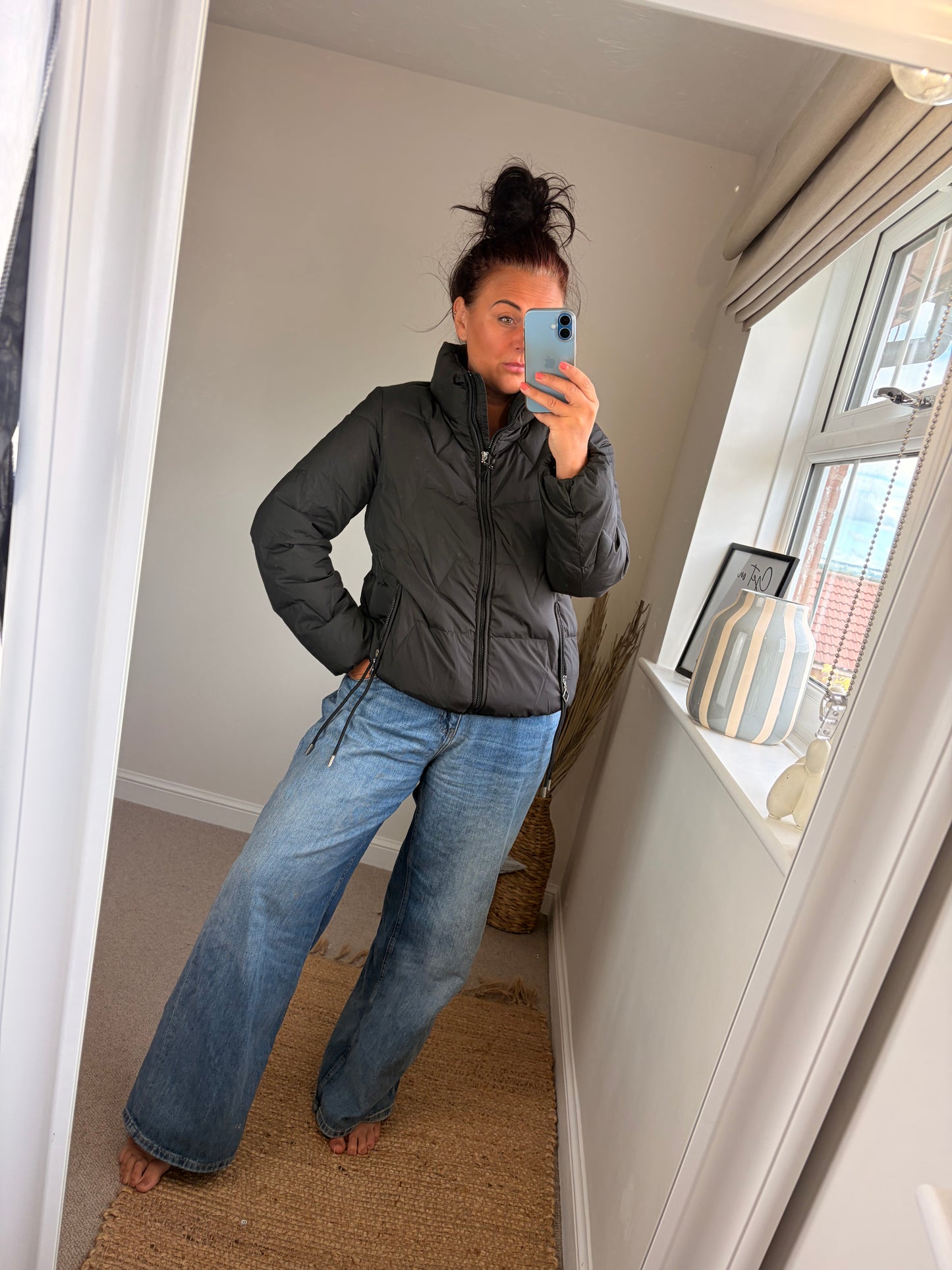 Puffer Coat - Black (3 sizes)