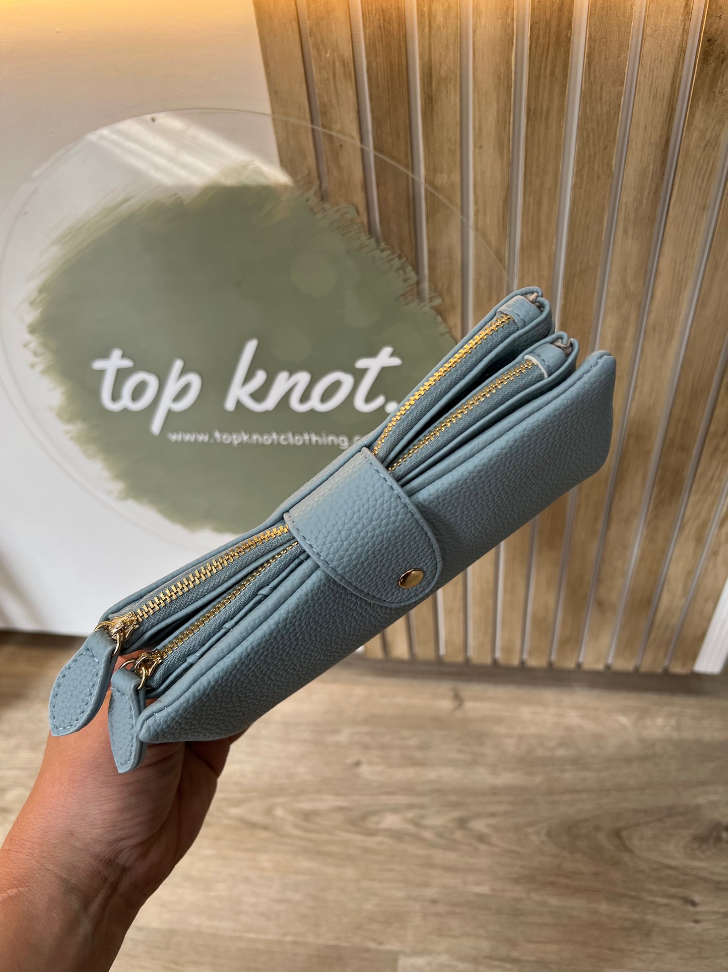 All-In-One Purse - Light Blue