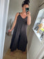 Wide Leg Jumpsuit - Chocolate