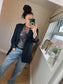 Mesh Long Sleeve Top - Leopard