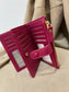 RFID Medium Purse - Cerise