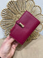 Multi Compartment Purse - Cerise