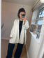 Oversized Midi Cardigan - Cream