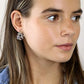 Peace Of Mind - Silver Plated Daisy Hoop Earrings