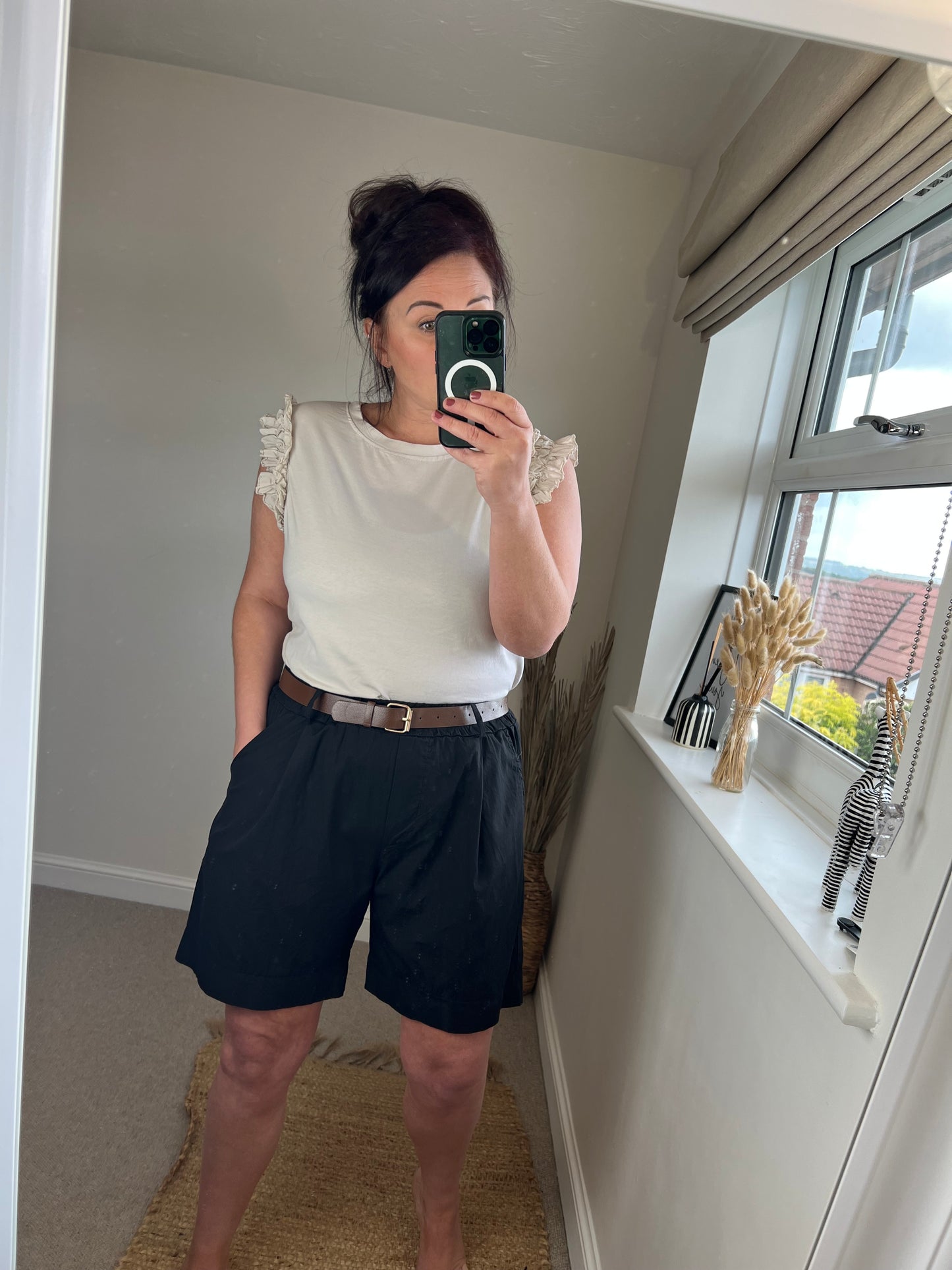 Cotton Shorts - Black