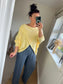Wrap Knit - Lemon