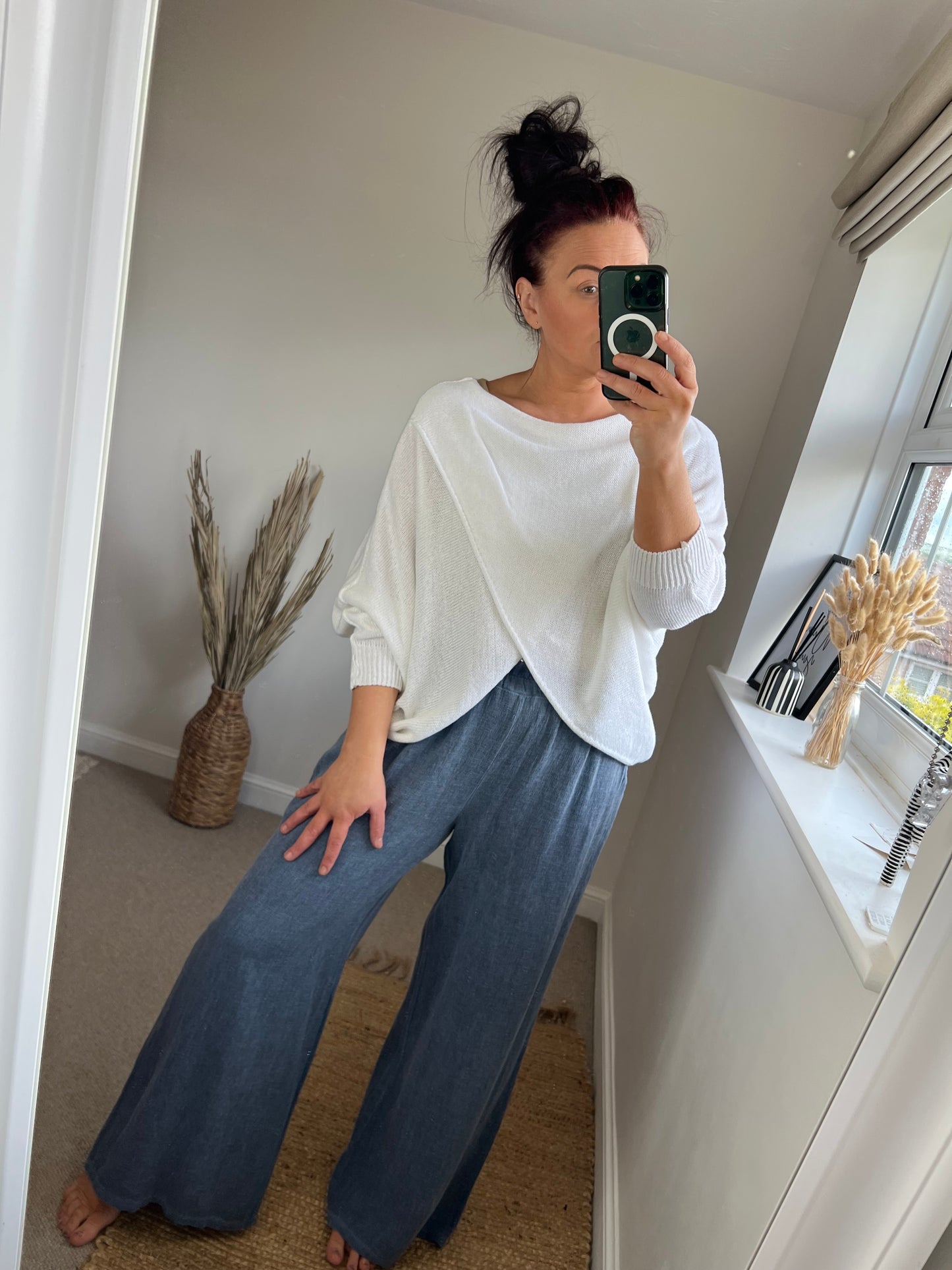 Wrap Knit - White