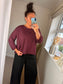 Jersey Top - Wine