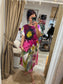 Tie Floral Dress