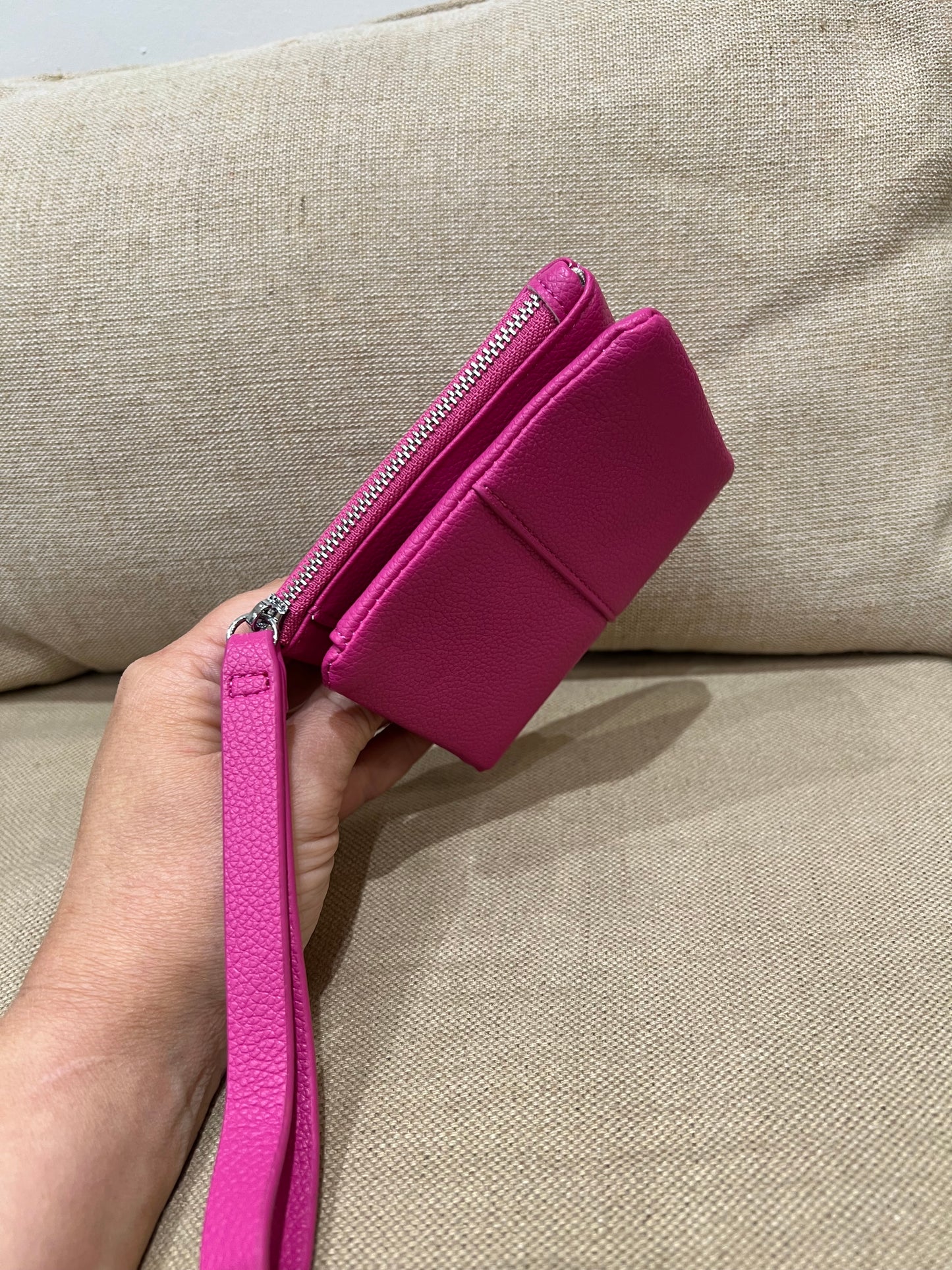 Wristlet Purse - Cerise