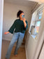 Tear Drop Jumper - Green