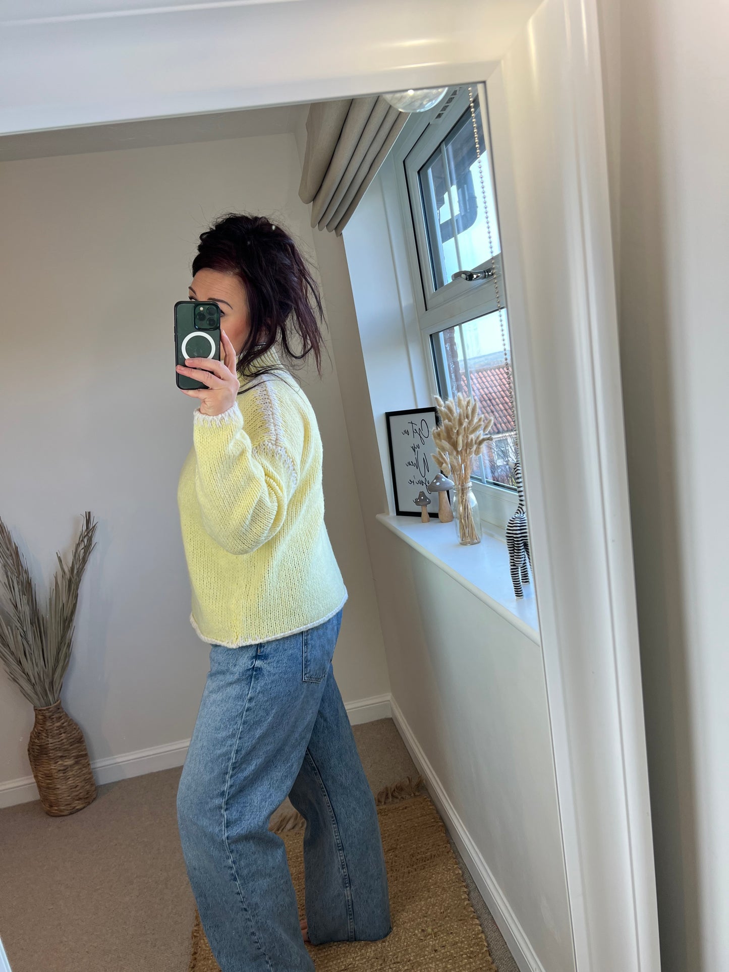 Stitch Jumper - Lemon