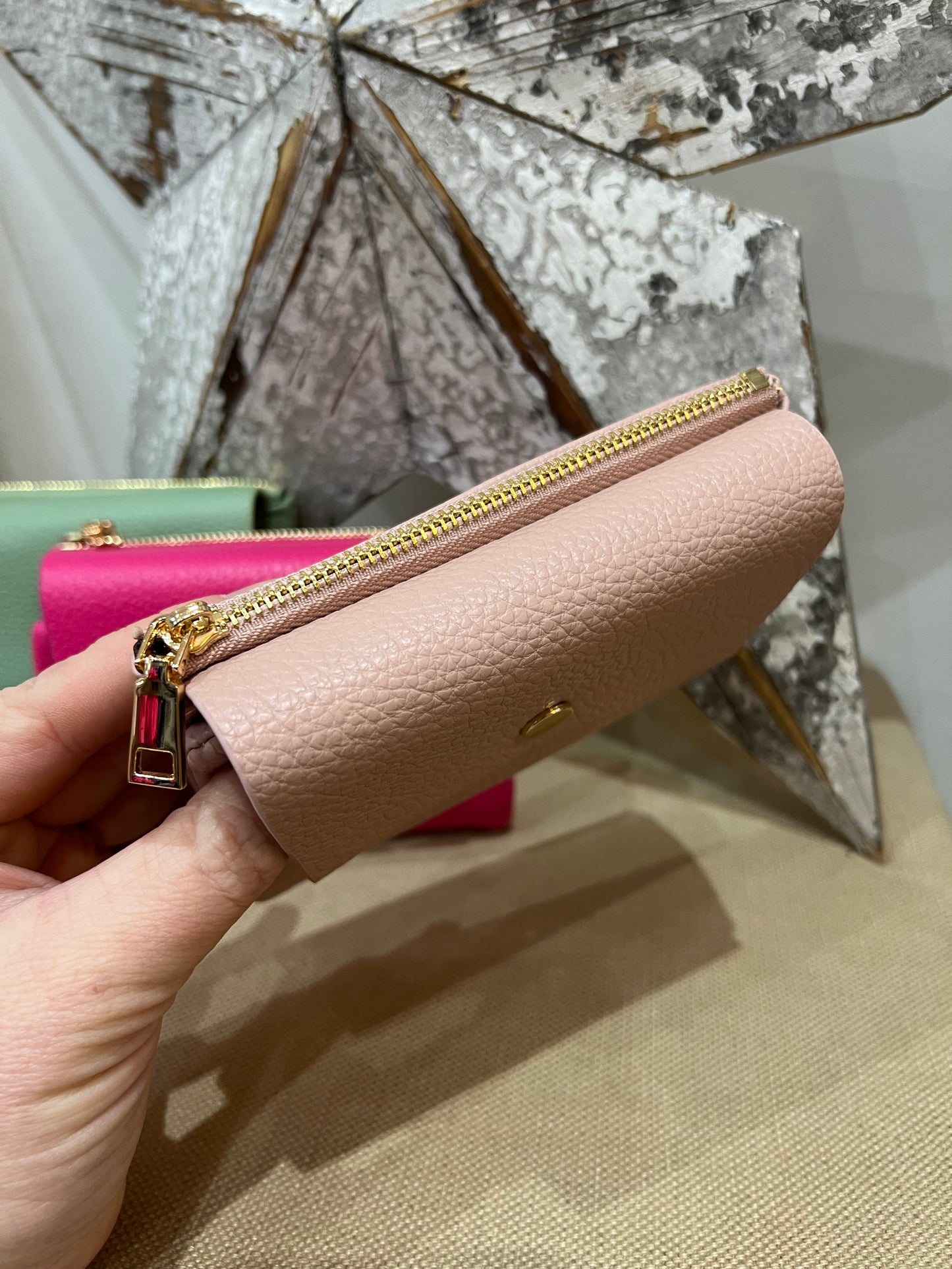 Multi-compartment Purse - Blush