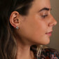 Peace of Mind - Silver Plated Infinity Knot Studs