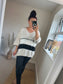 Patch Work Jumper - Cream
