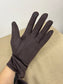 Gloves with Touch Screen Finger & Thumb - Chocolate