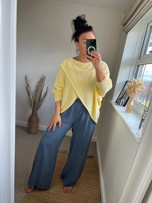Wrap Knit - Lemon