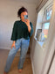 Tear Drop Jumper - Green