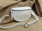 Leather Sling Bag - White