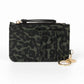 Card Holder Wallet - Leopard Khaki