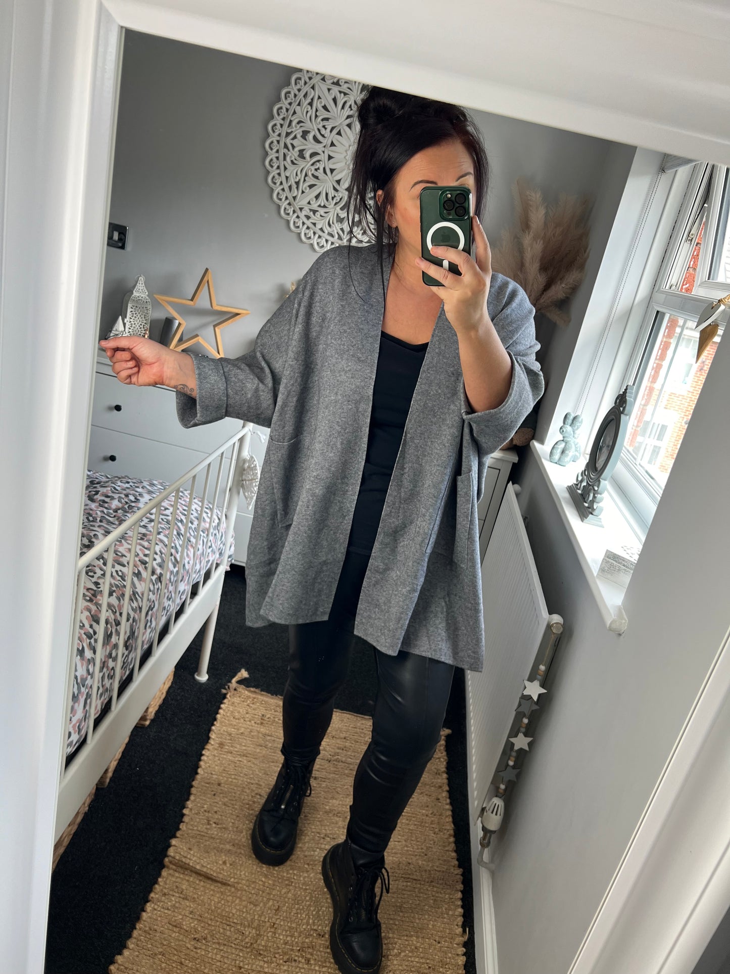 Midi Cardigan - Grey