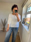 Plain Cotton Top - White