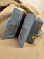 Multi Compartment Purse - Blue