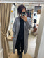 Long Cardigan - Grey