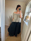 Linen Smock Top - Mocha