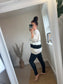 Patch Work Jumper - Cream