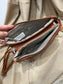 Multi Pocket Crossbody Bag - Tan