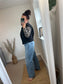 Bomber Waist Coat - Black