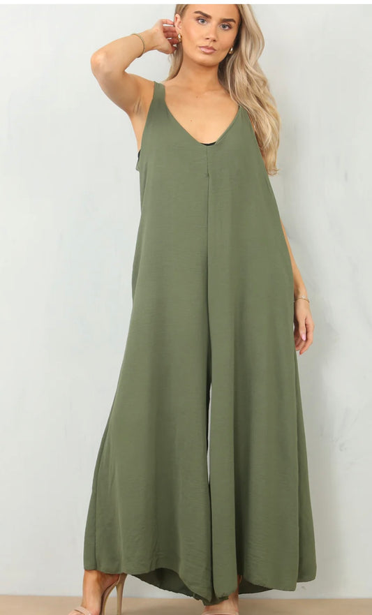 Cami Jumpsuit - Khaki