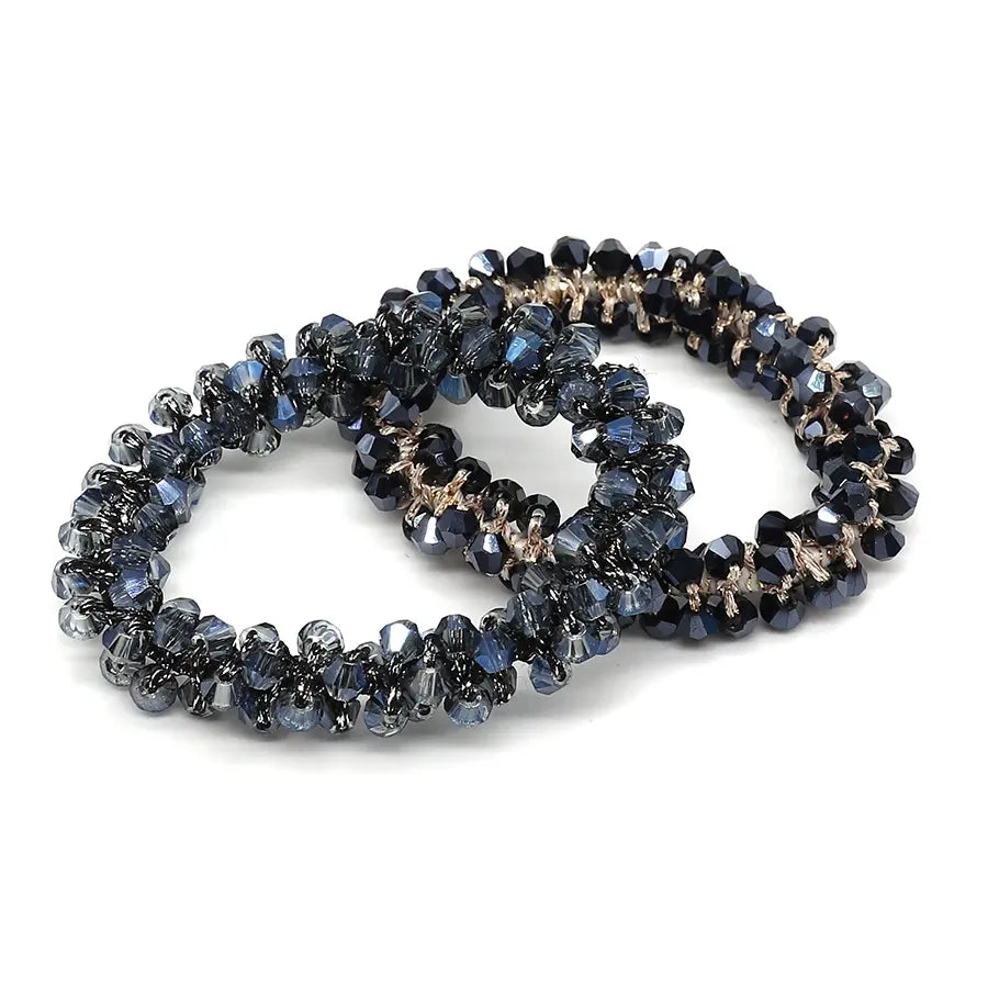Crystal Hairbands - Black