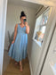 Denim Leopard Dress