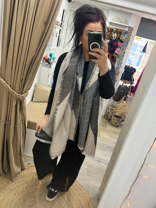 Blanket Scarf - Blush