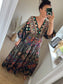 Puff Sleeve Maxi Dress (3 sizes)