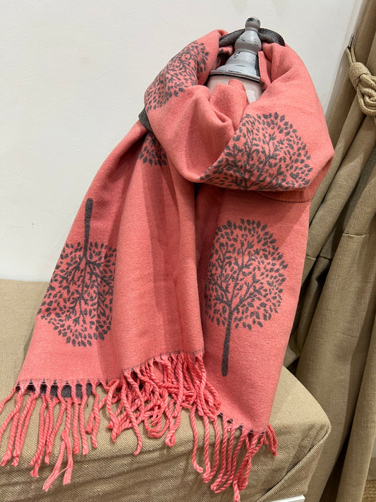 Reversible Scarf - Tree of Life