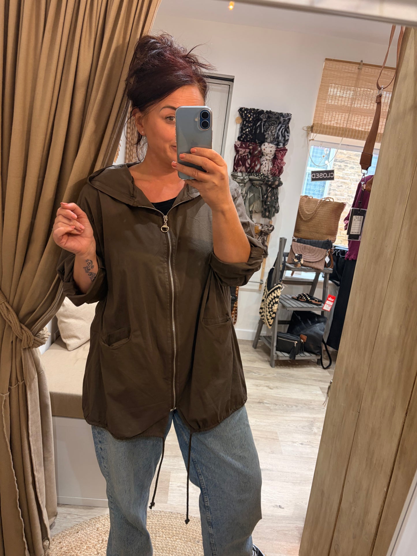 Lightweight Jacket - Chocolate
