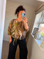 Marble Tie Top - Green