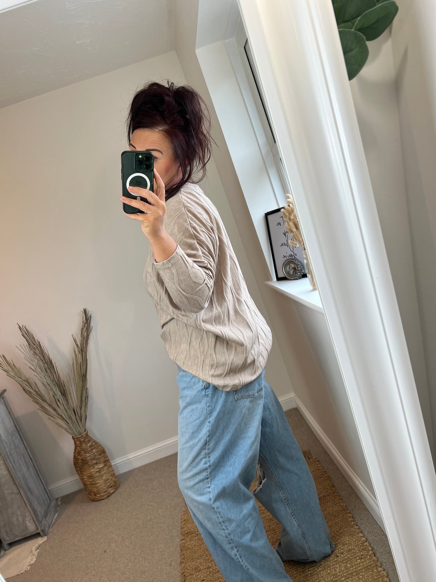 Wave Jumper - Cream