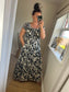 STEVIE Maxi Button Dress with Pockets - Black