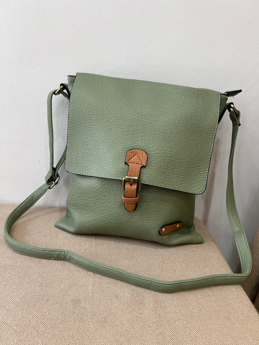 Satchel Crossbody Bag - Sage