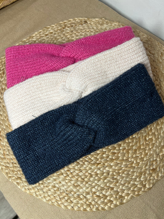 Recycled Blend Knitted Headband - Plain